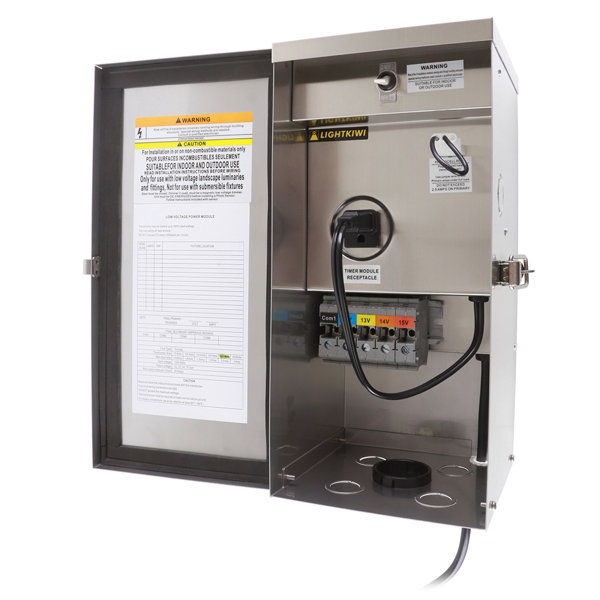 Lightkiwi MultiTap Low Voltage 300W 12V Transformer Wayfair